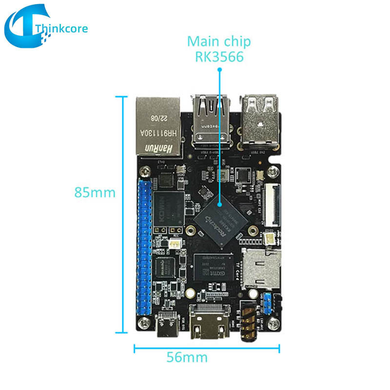 Computadora de placa única RK3566 SBC compatible con Raspberry Pi