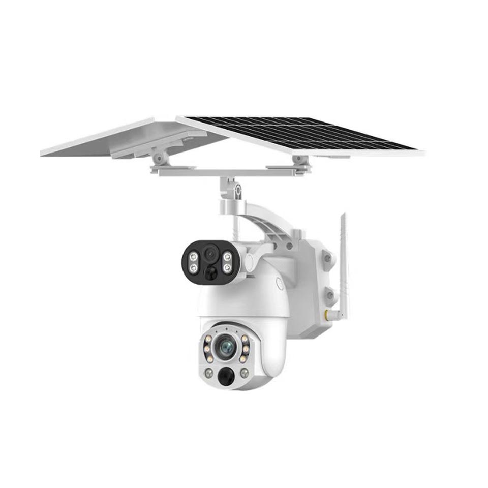 Cámara solar panorámica WiFi 4G impermeable